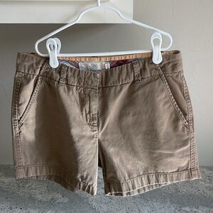 J Crew chino shorts